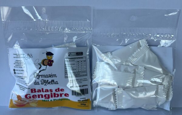 Bala de Própolis com Mel e Gengibre 38g - Image 2